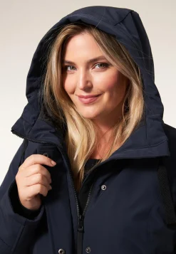 Discount Miss Etam Jas softshell blauw Donkerblauw
