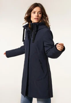 Online Miss Etam Jas softshell blauw Donkerblauw
