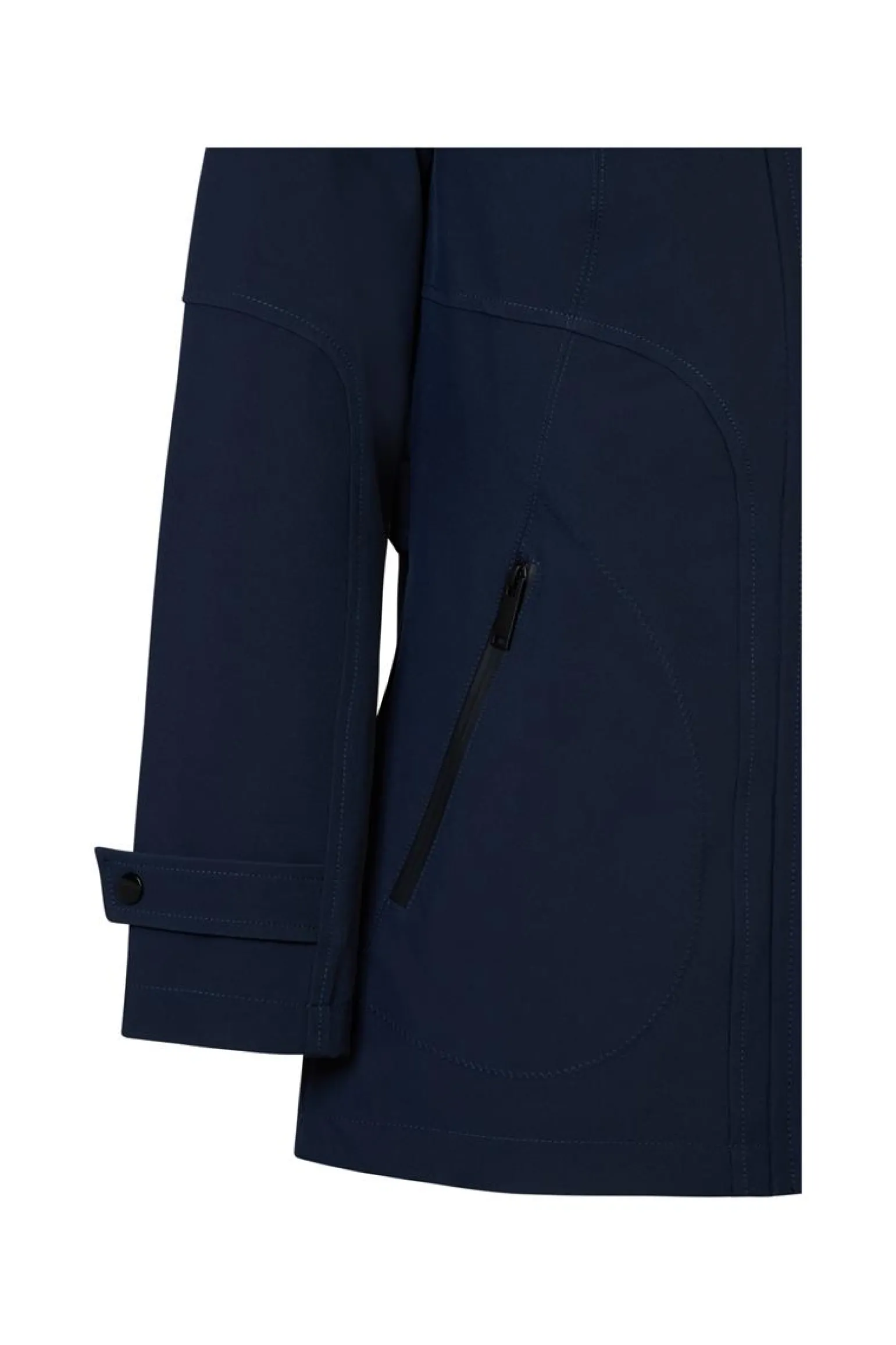 Discount Miss Etam Jas softshell blauw Donkerblauw