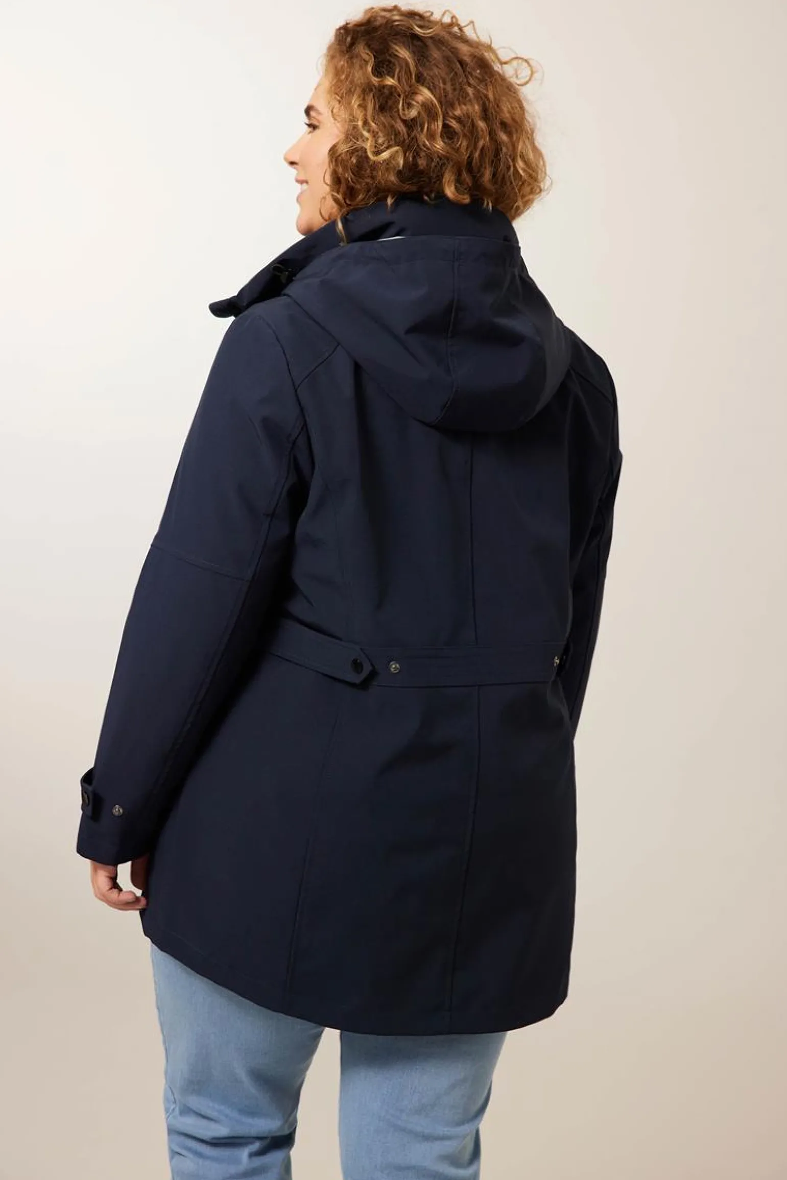 Discount Miss Etam Jas softshell blauw Donkerblauw