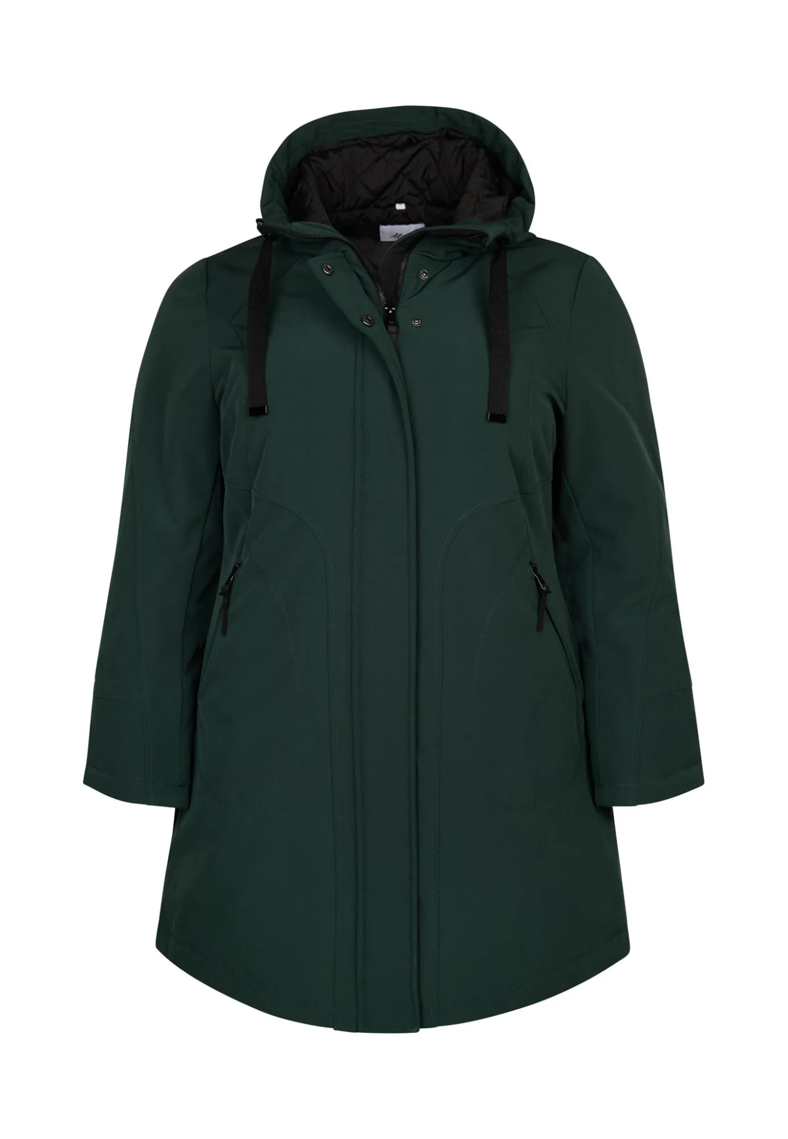 Online Miss Etam Jas softshell groen Pinegreen