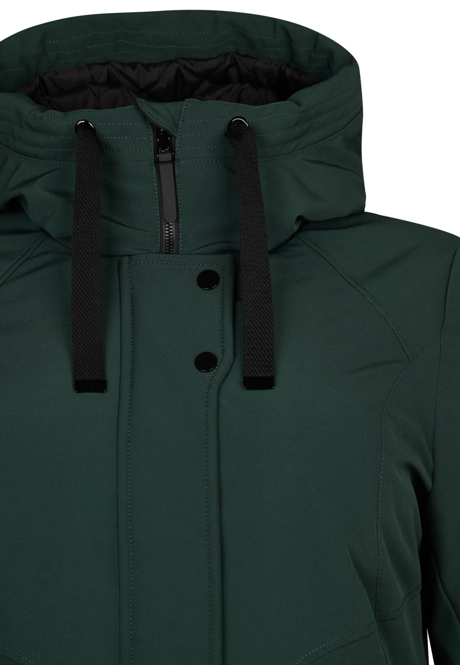 Online Miss Etam Jas softshell groen Pinegreen