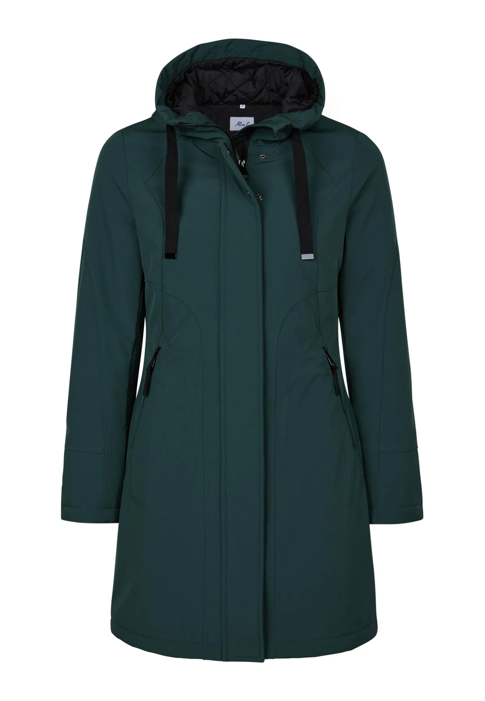 Hot Miss Etam Jas softshell groen Pinegreen
