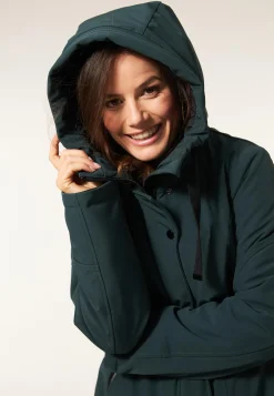 Hot Miss Etam Jas softshell groen Pinegreen