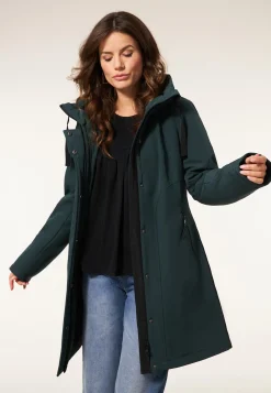 Hot Miss Etam Jas softshell groen Pinegreen