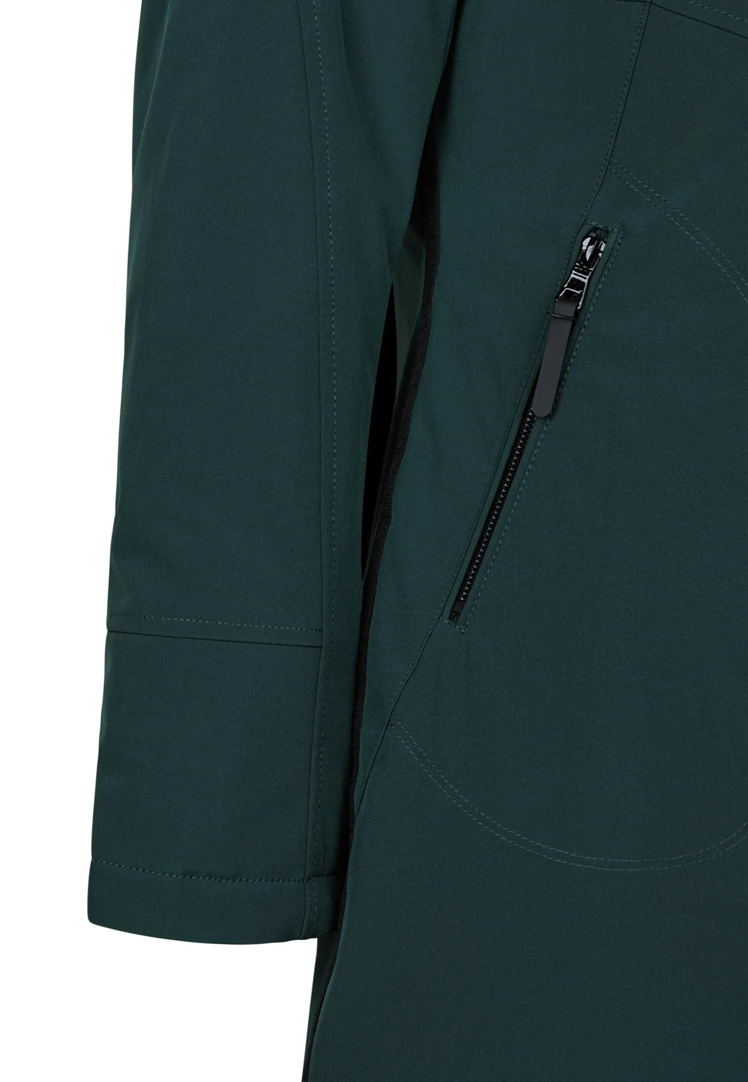 Hot Miss Etam Jas softshell groen Pinegreen