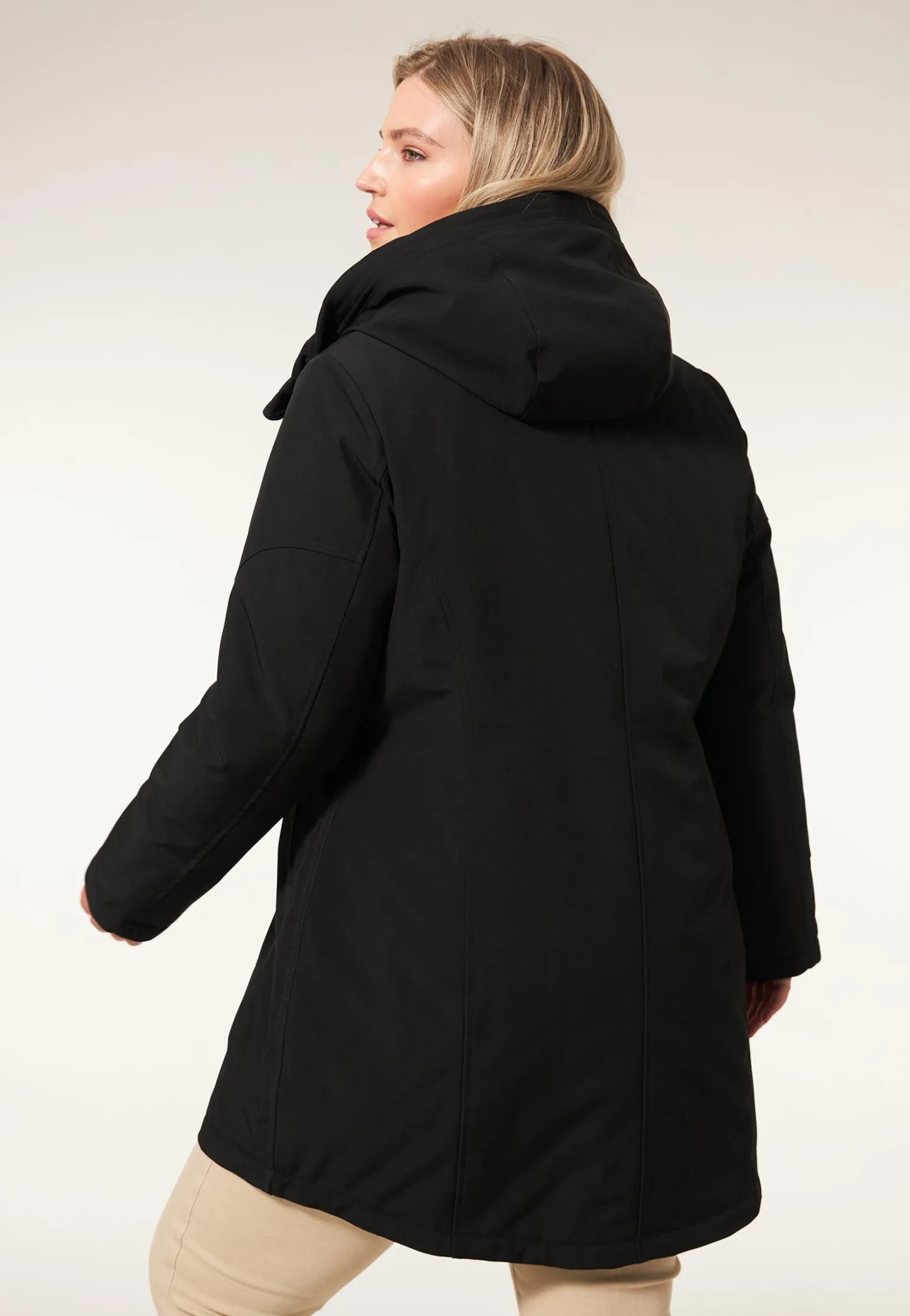 New Miss Etam Jas softshell Zwart