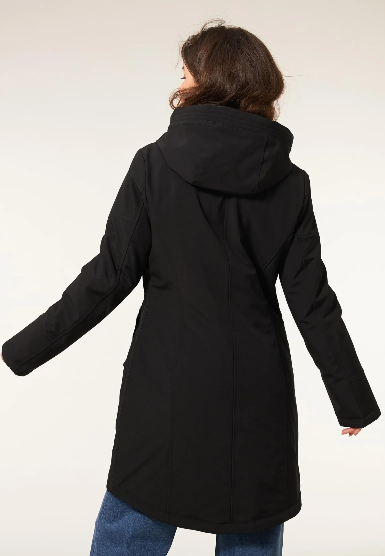 Clearance Miss Etam Jas softshell Zwart