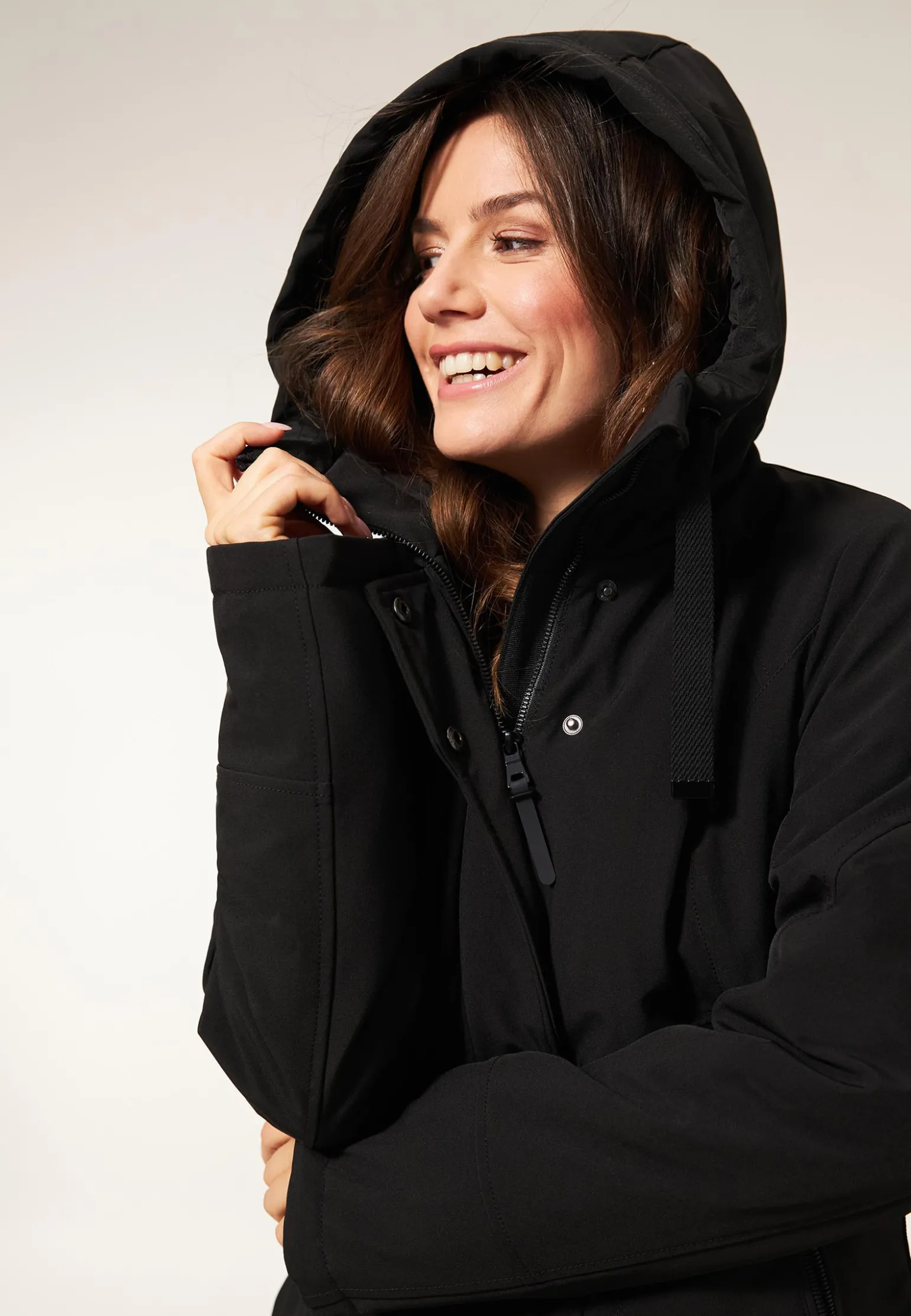 Clearance Miss Etam Jas softshell Zwart