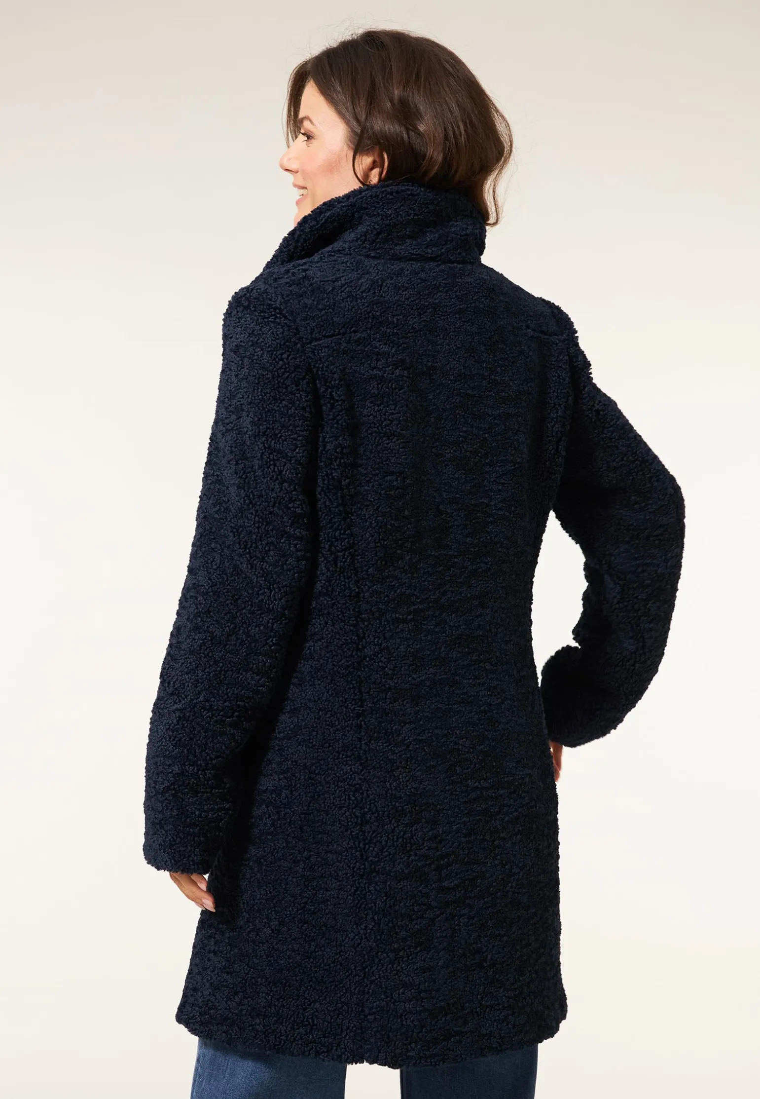 Outlet Miss Etam Jas teddy blauw Donkerblauw