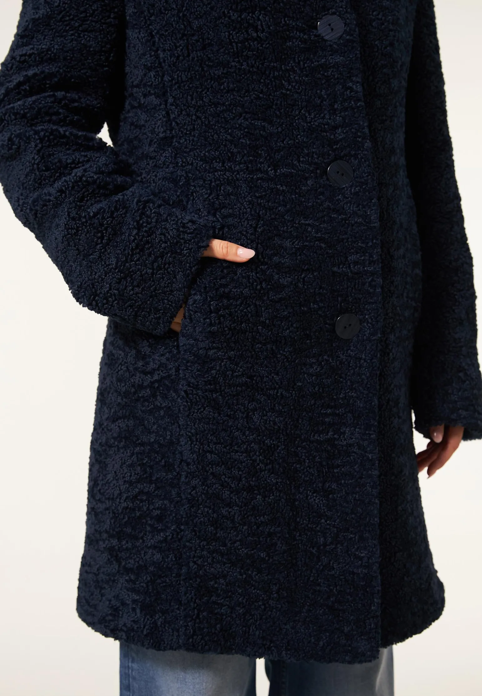 Outlet Miss Etam Jas teddy blauw Donkerblauw