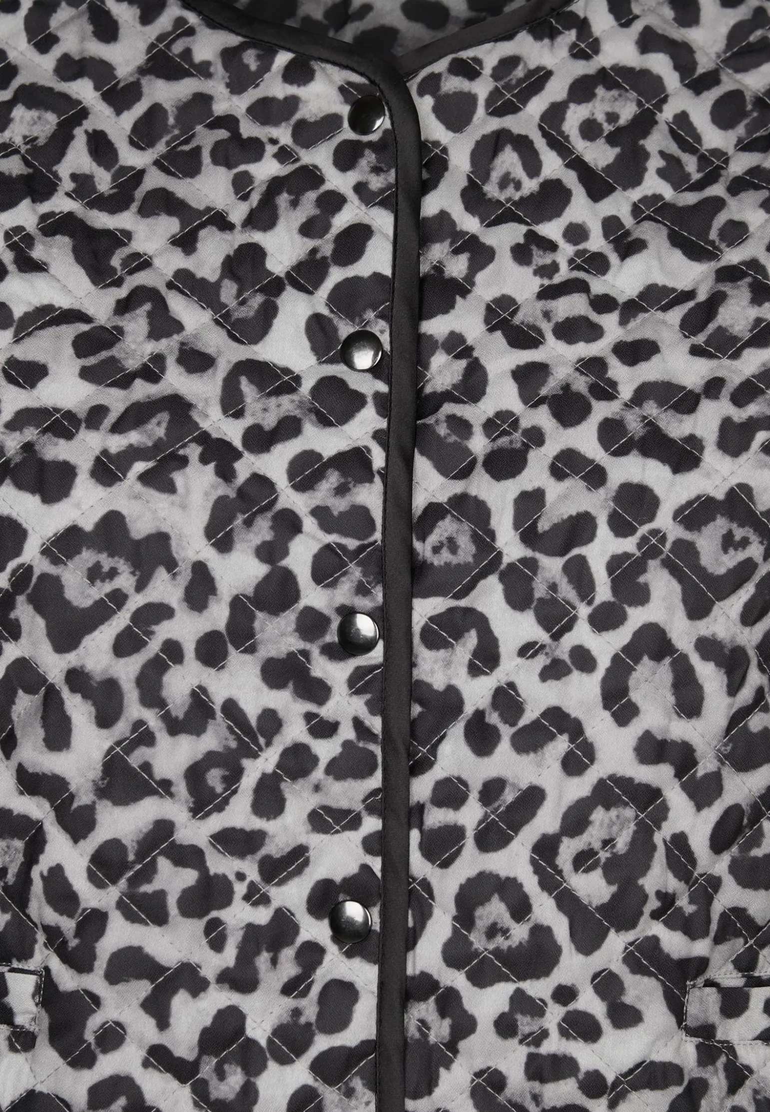 Clearance Miss Etam Jasje padded print grijs Multi grey