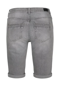 Online Miss Etam Jeans bermuda Grijs