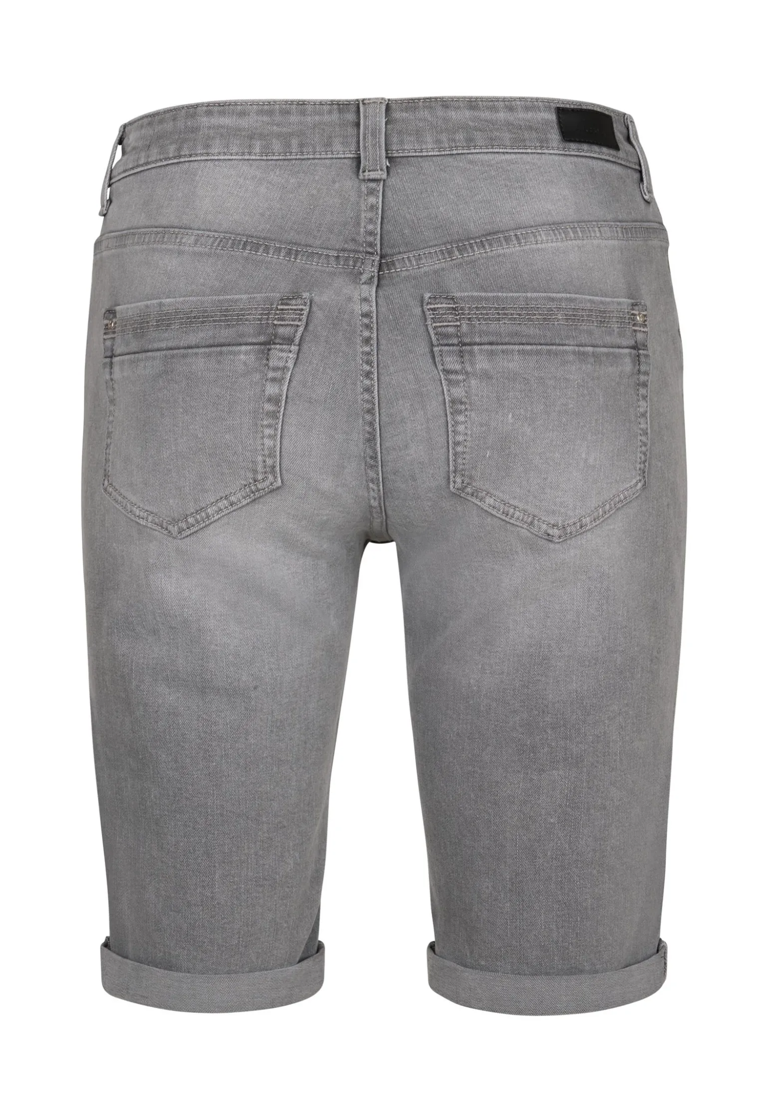 Online Miss Etam Jeans bermuda Grijs