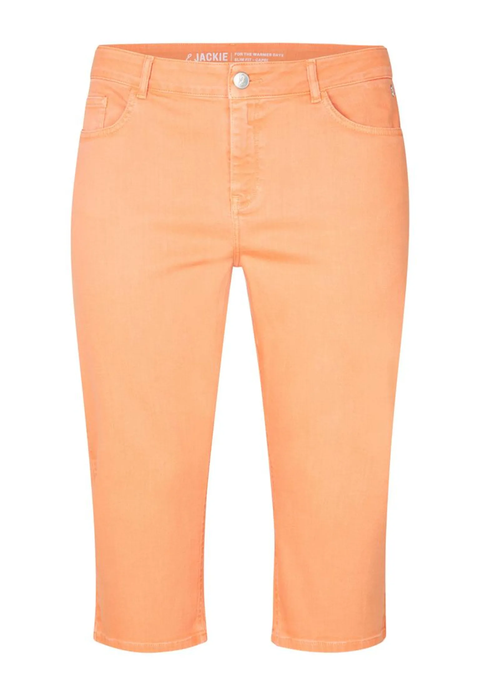New Miss Etam Jeans capri oranje Coral