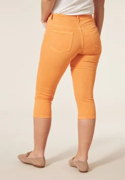 Outlet Miss Etam Jeans capri oranje Coral