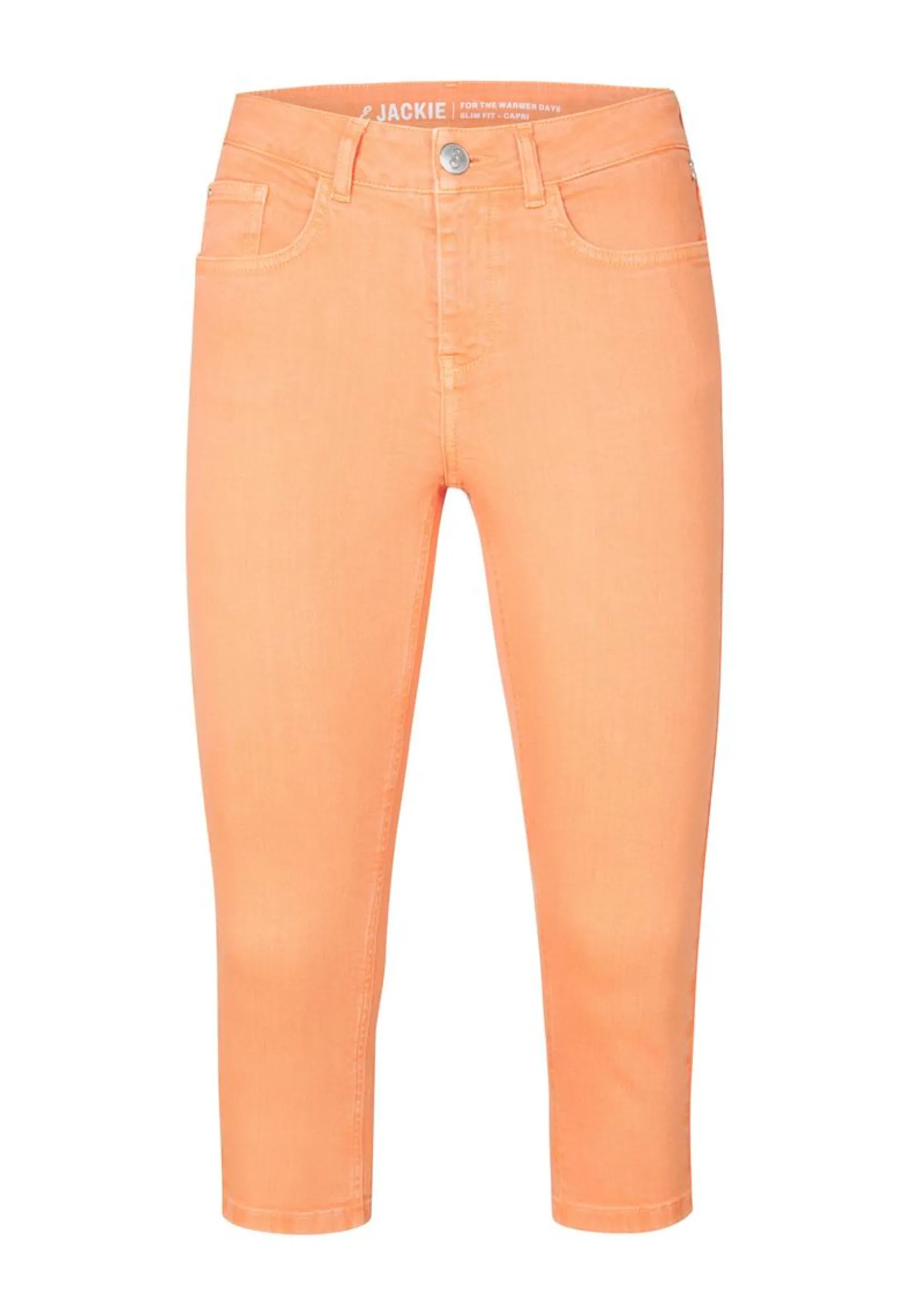 Outlet Miss Etam Jeans capri oranje Coral