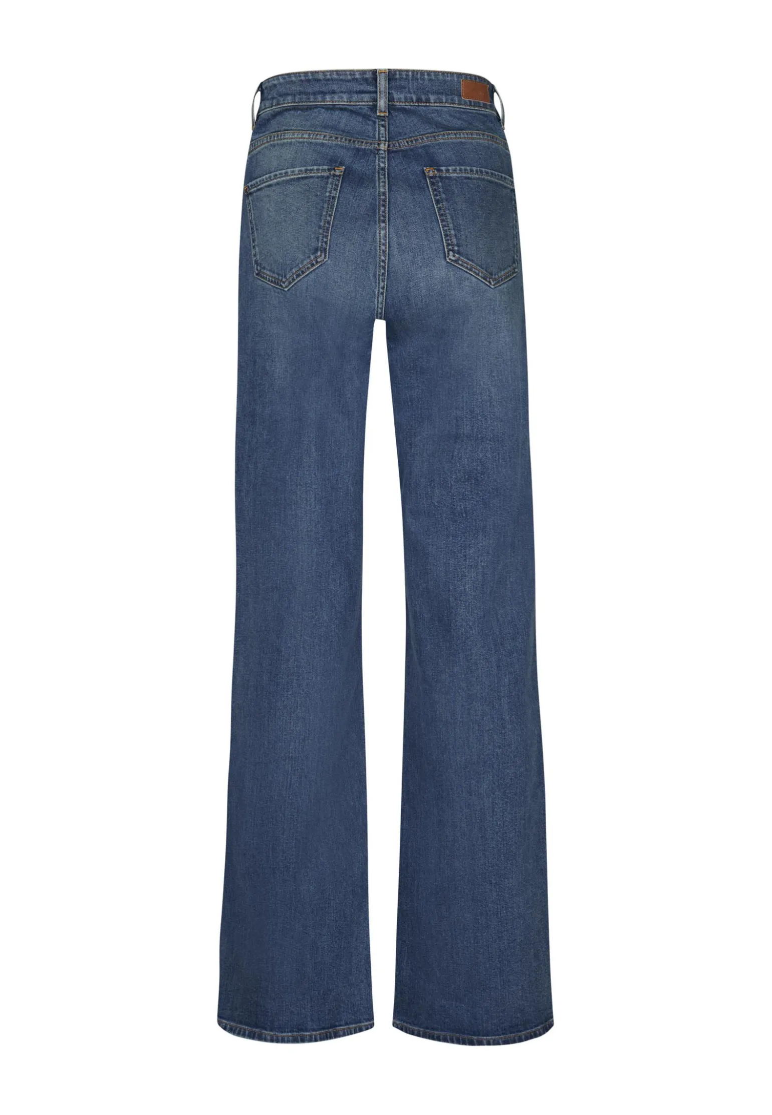 Online Miss Etam Jeans extra wide leg blauw 36" Medium denim