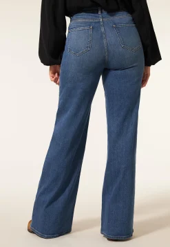 Online Miss Etam Jeans extra wide leg blauw 36