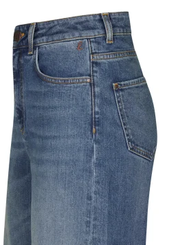 Online Miss Etam Jeans extra wide leg blauw 36