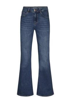 Hot Miss Etam Jeans flared leg blauw Medium denim