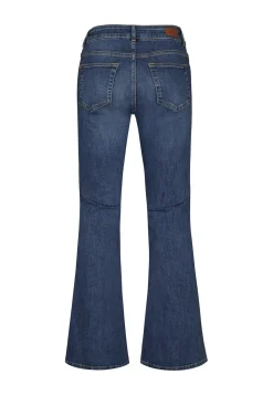 Hot Miss Etam Jeans flared leg blauw Medium denim