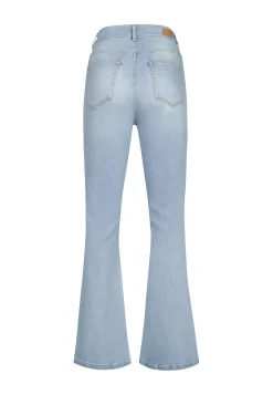 Clearance Miss Etam Jeans flared leg blauw Bleached