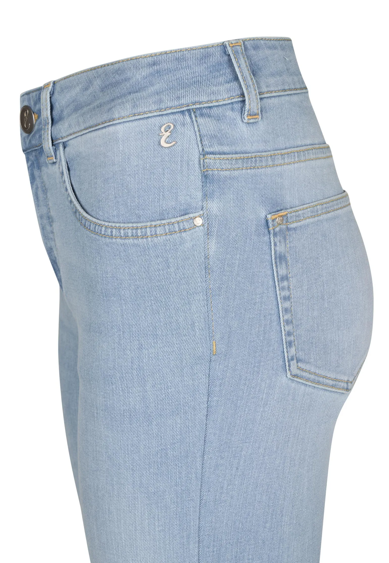 Clearance Miss Etam Jeans flared leg blauw Bleached