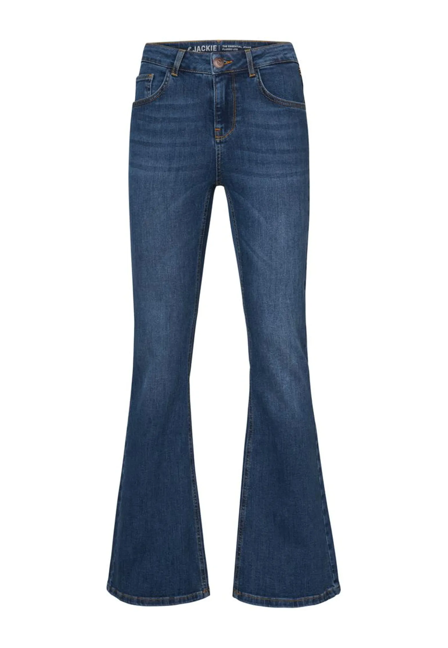 Best Miss Etam Jeans flared leg blauw Medium denim