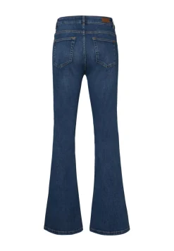 Outlet Miss Etam Jeans flared leg blauw 36