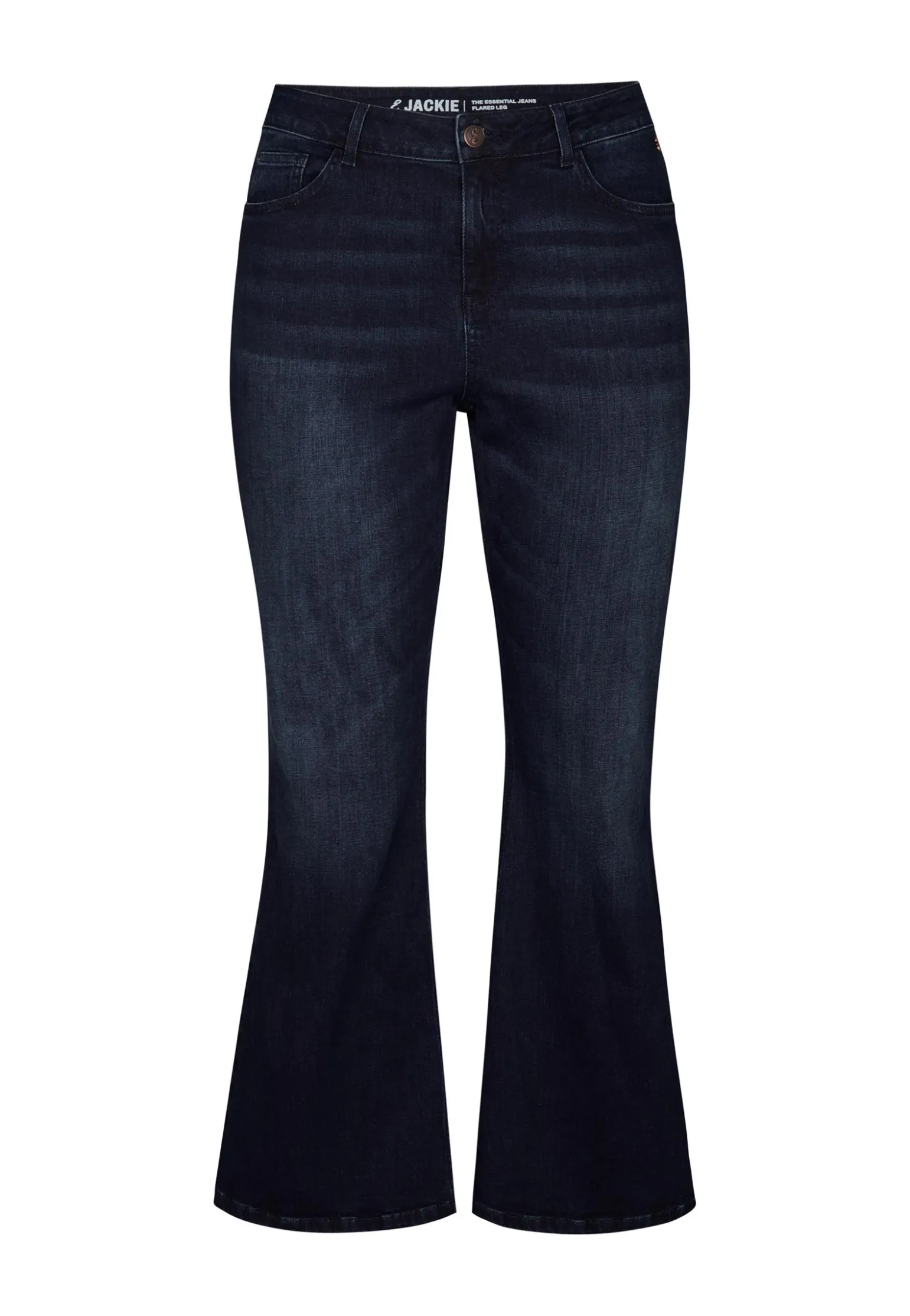 Clearance Miss Etam Jeans flared leg blauw 32" Dark denim