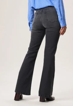 New Miss Etam Jeans flared leg grijs Mid grey denim