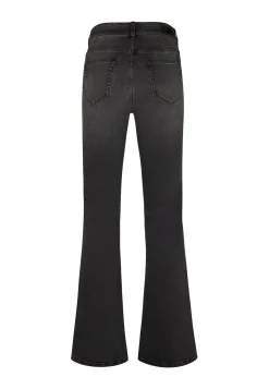 Miss Etam Jeans flared leg grijs 36