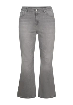 Miss Etam Jeans flared leg 32" Grijs