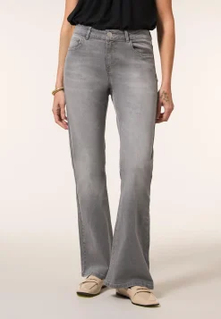 Miss Etam Jeans flared leg 32" Grijs