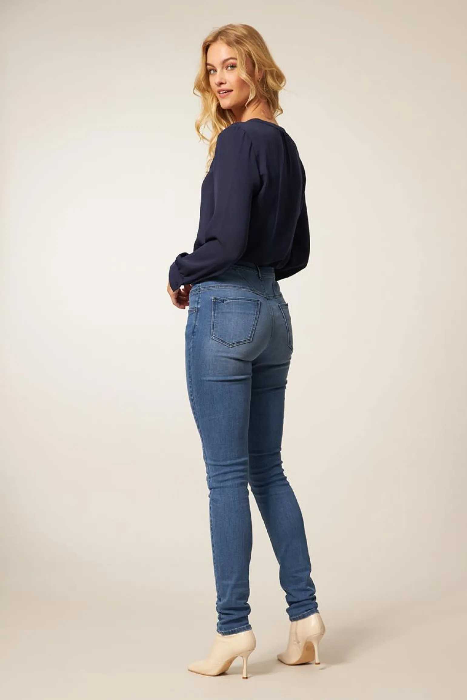 Best Miss Etam Jeans 'Havanna' skinny blauw Medium denim