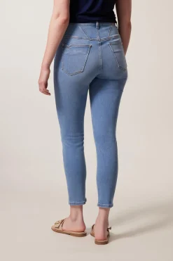 Online Miss Etam Jeans 'Havanna' skinny blauw Bleached