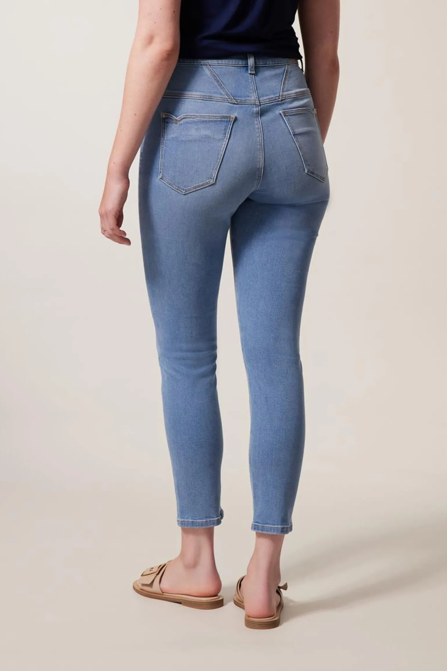 Online Miss Etam Jeans 'Havanna' skinny blauw Bleached