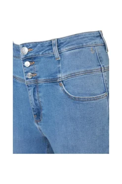 Online Miss Etam Jeans 'Havanna' skinny blauw Bleached