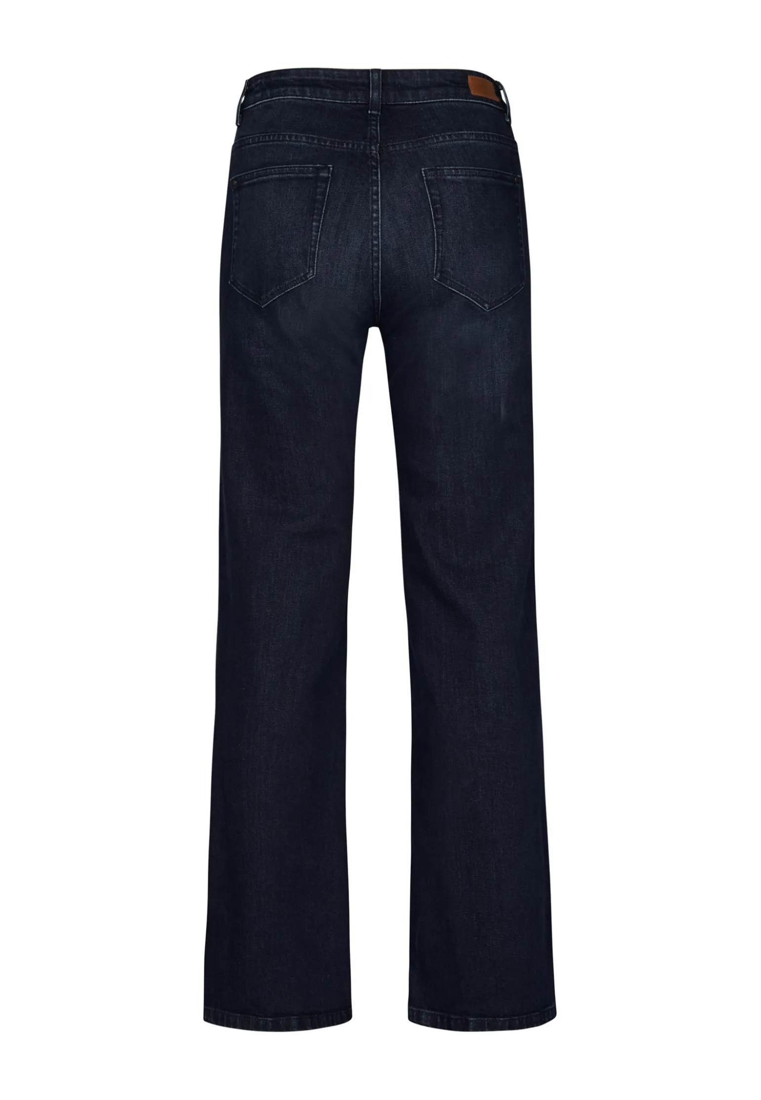 New Miss Etam Jeans relaxed straight fit blauw 32" Dark denim