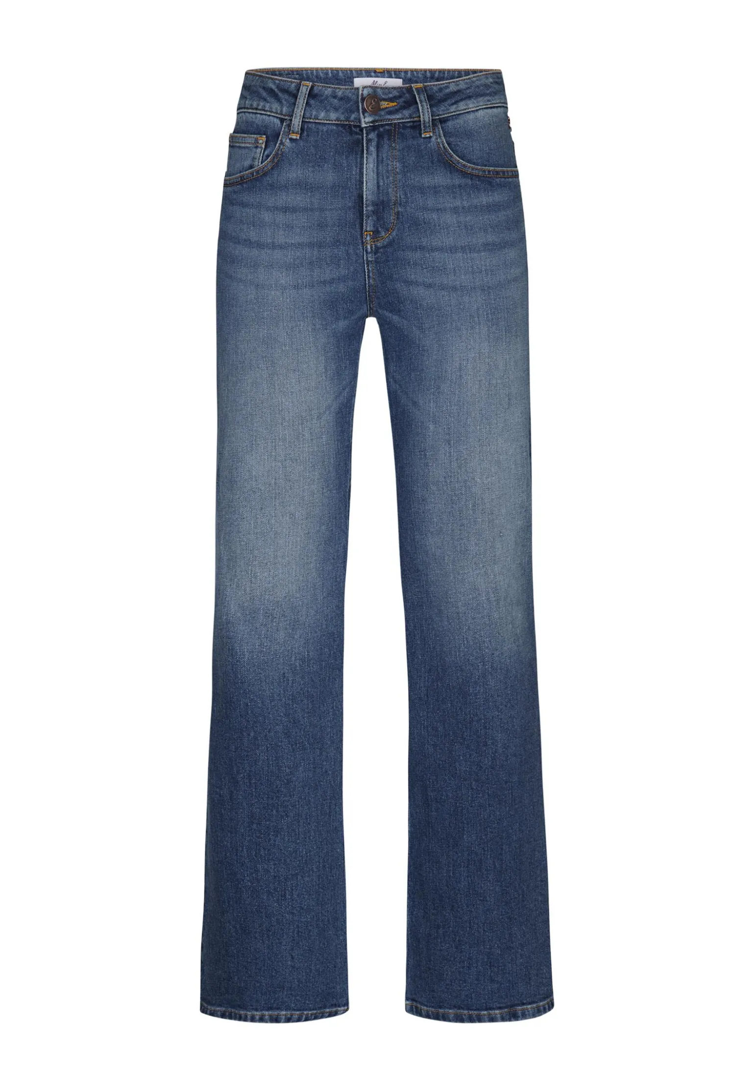Clearance Miss Etam Jeans relaxed straight fit blauw Medium denim