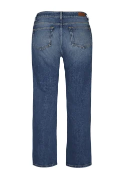 Clearance Miss Etam Jeans relaxed straight fit blauw 32