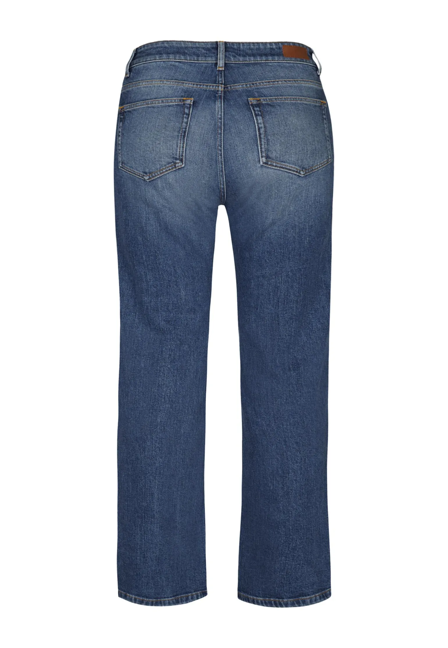 Clearance Miss Etam Jeans relaxed straight fit blauw 32" Medium denim