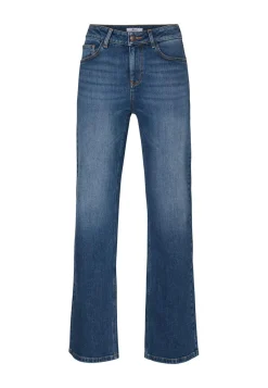 Sale Miss Etam Jeans relaxed straight fit blauw Medium denim