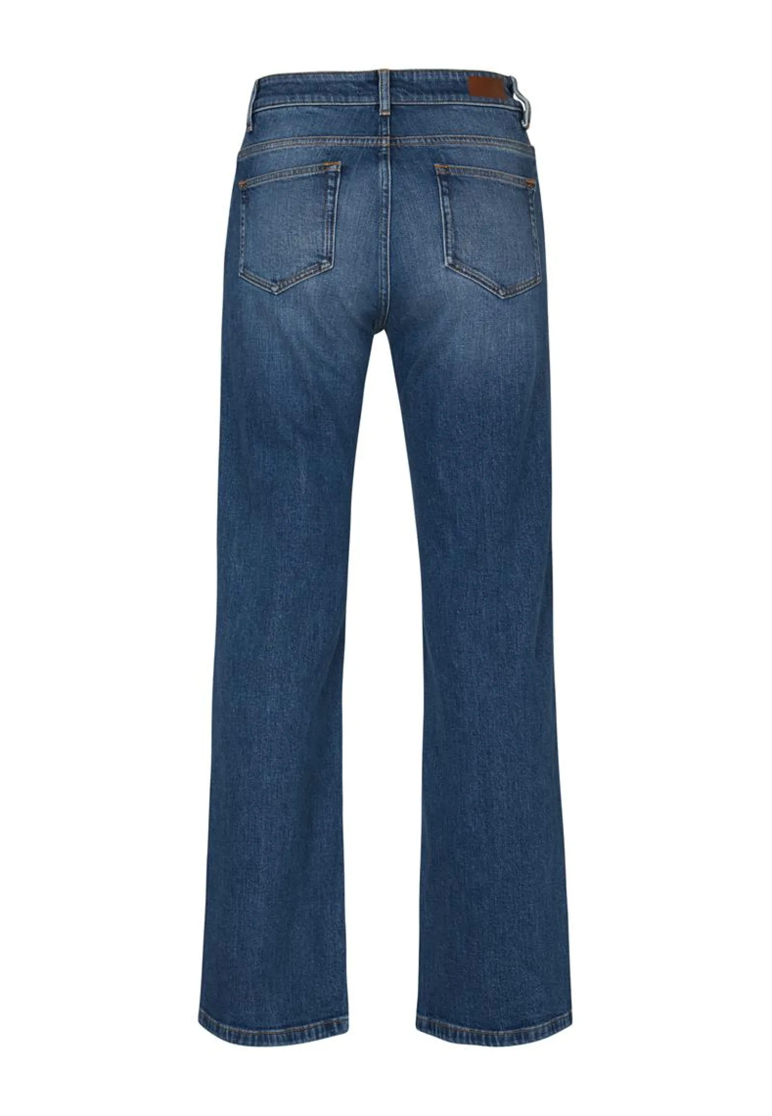 Sale Miss Etam Jeans relaxed straight fit blauw Medium denim