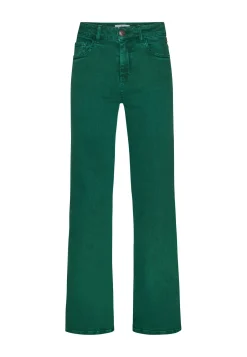 Best Miss Etam Jeans relaxed straight fit groen 32" Green