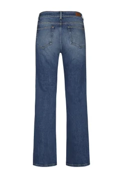 Online Miss Etam Jeans relaxed straight fit blauw 28" Medium denim