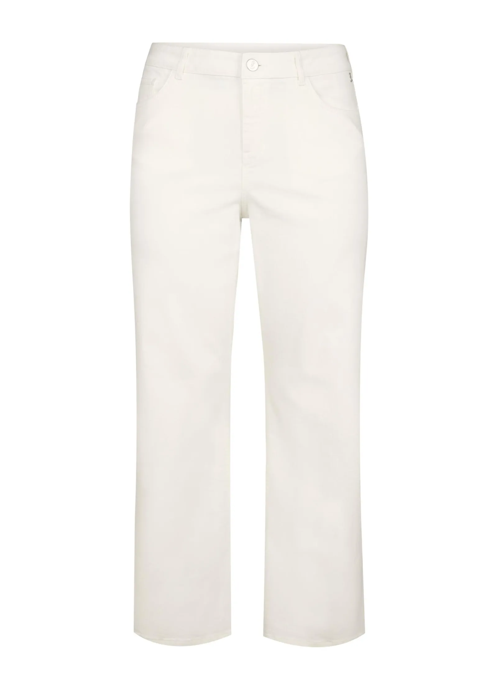 Sale Miss Etam Jeans relaxed straight fit 32" Ecru