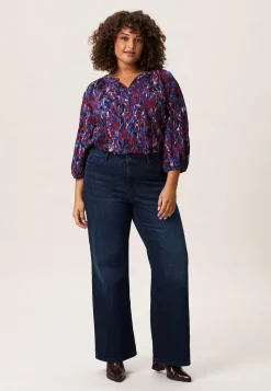 Miss Etam Jeans relaxed straight fit blauw 32