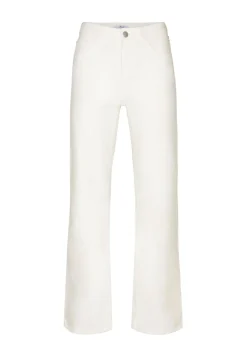 Discount Miss Etam Jeans relaxed straight fit Ecru